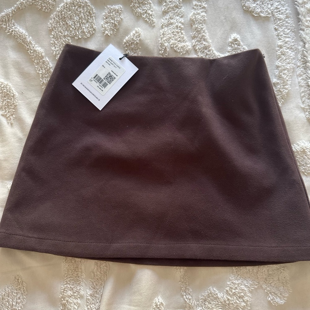 Princess Polly Brown Mini Skirt